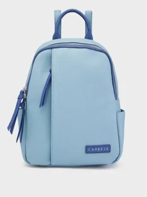 Caprese Tia Medium Powder Blue Backpack