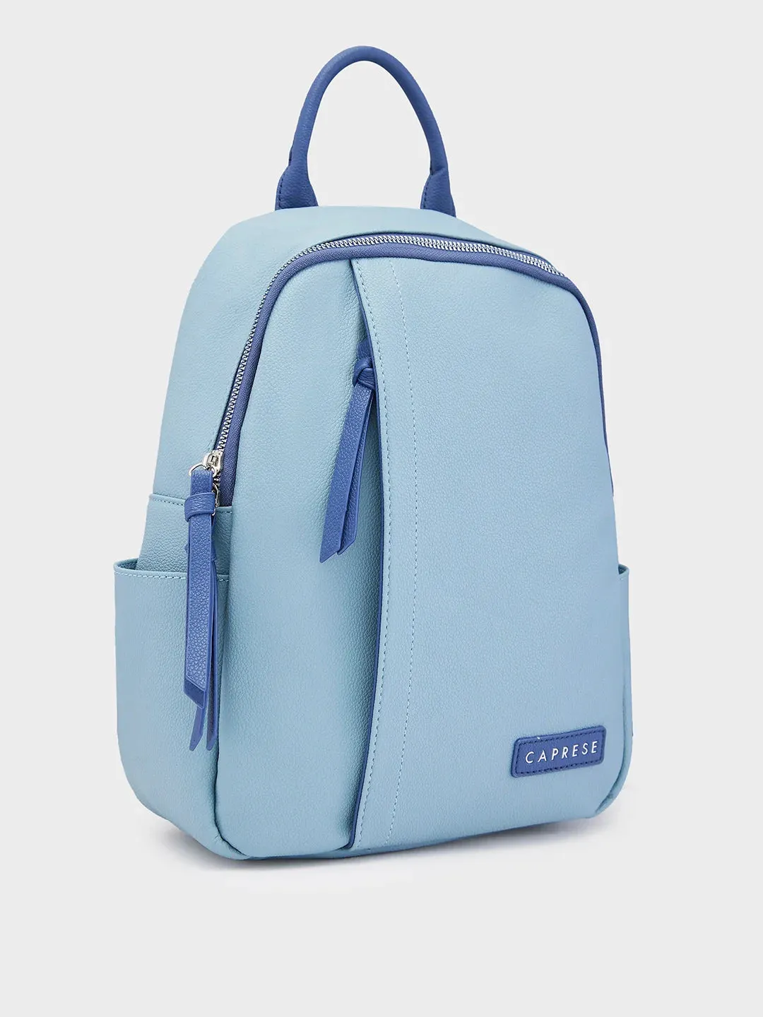 Caprese Tia Medium Powder Blue Backpack