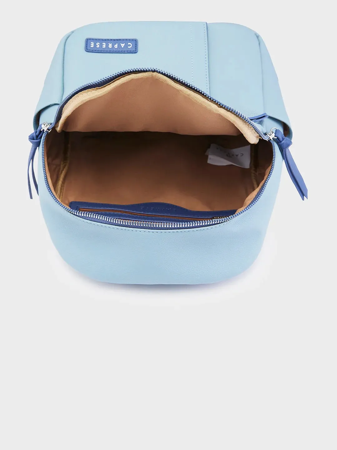 Caprese Tia Medium Powder Blue Backpack
