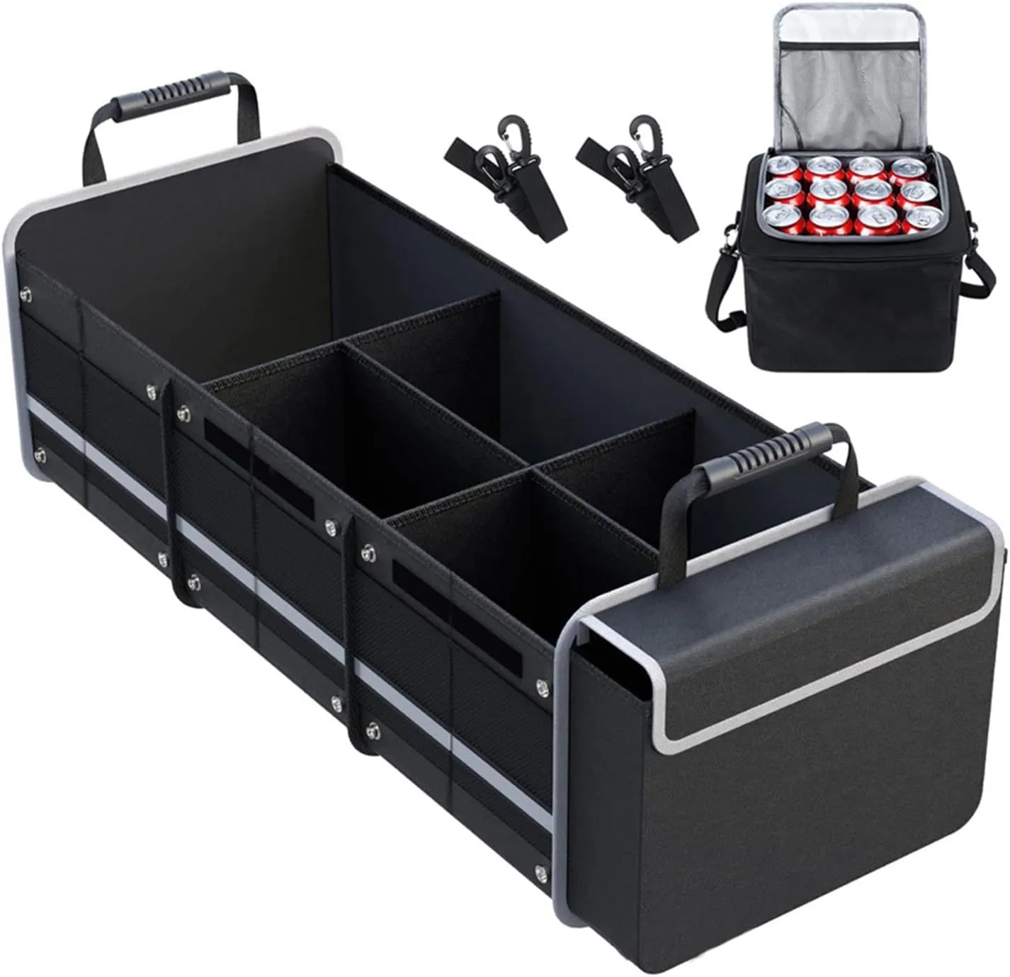 Car Trunk Organizers for Ligier JS50/JS60/Myli/Pulse 4/Be Sun/Be Two/OptiMax/X-Pro/X-Too, Pack Portable Insulation Cooler Bag, Washable Car Storage Bag, Insulated Leak Proof Cooler Bag