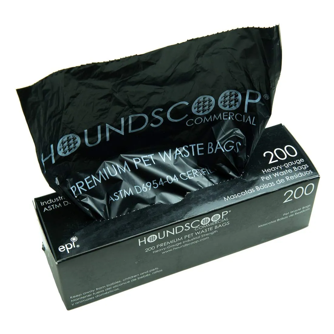 Case of 2000 Pet Waste Bags on Roll (10 Rolls of 200 bags per roll) Dog Waste Station Bags for HOA, Residential, commercial roll bag for Poop Station Dispensers