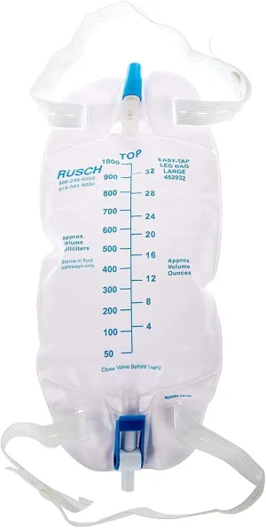 Case Rusch Inc Leg Bag Large 452932, 48 pcs