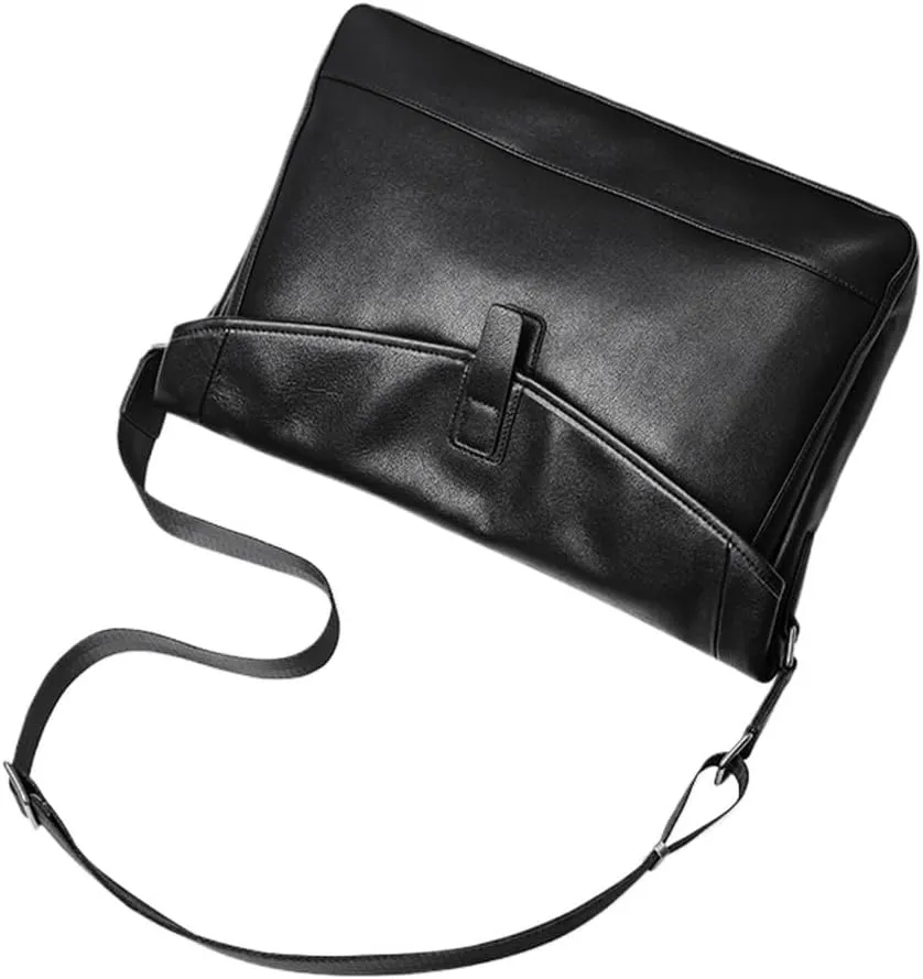 Casual Shoulder Bag Layer Cowhide Business Large Capacity Crossbody Casual Soft Cowhide Backpacks
