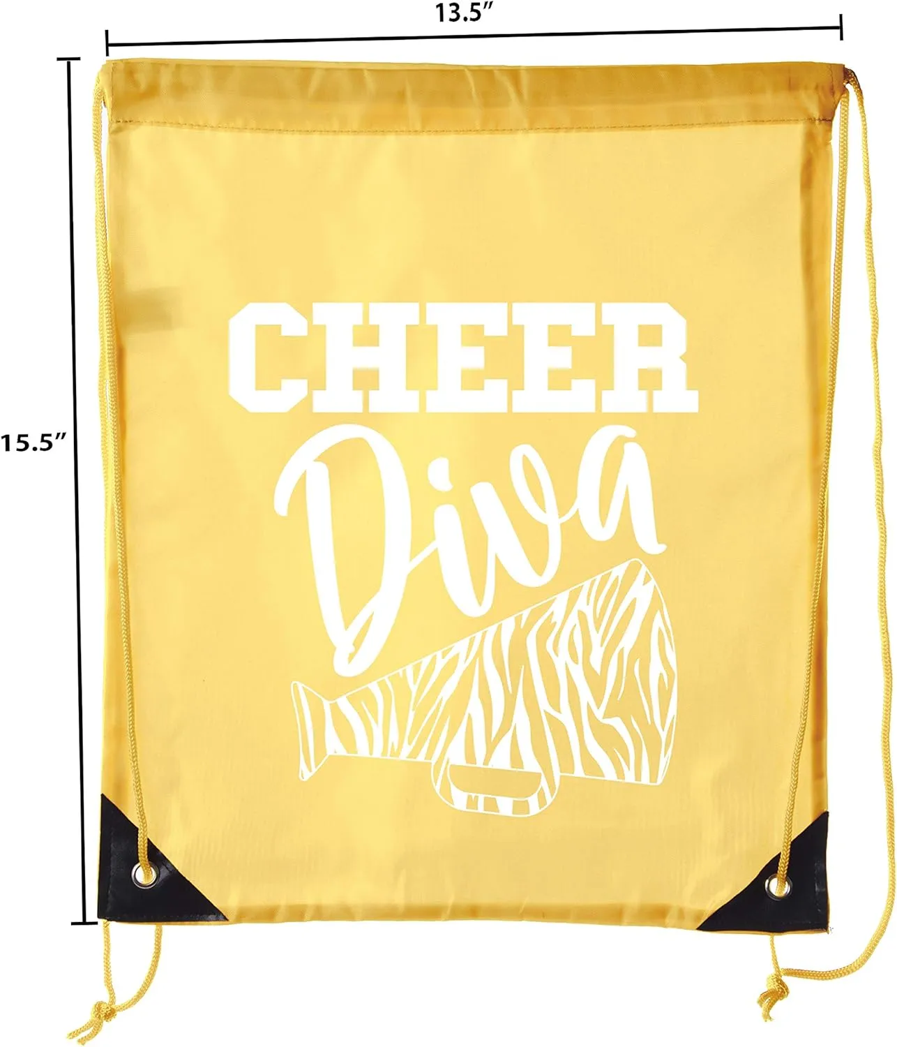 Cheer Bags, Pom Pom and Cheerleader drawstring Backpacks, Cheerleader Team bags