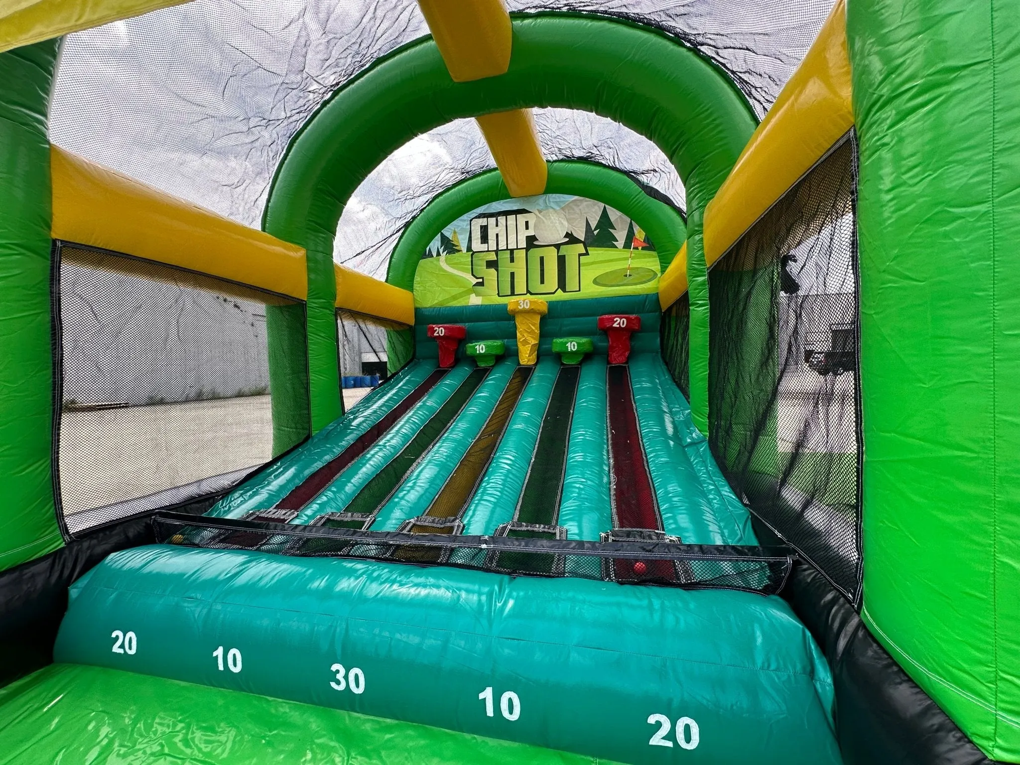 Chip Shot Commercial Interactive Inflatable Sports Game