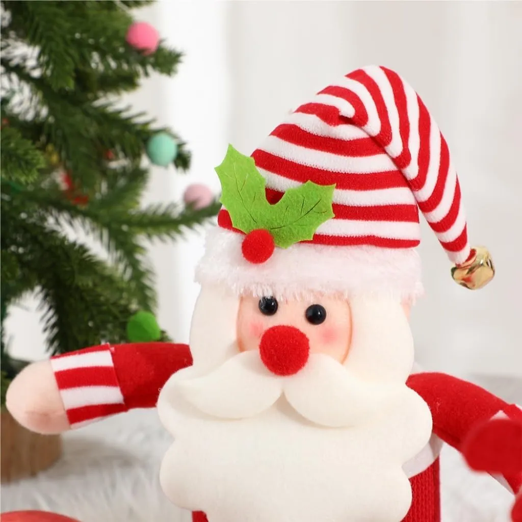 Christmas Bags Christmas packaging box Christmas doll decoration candy box ritual cartoon gift box Christmas Tote Bag(Old man)