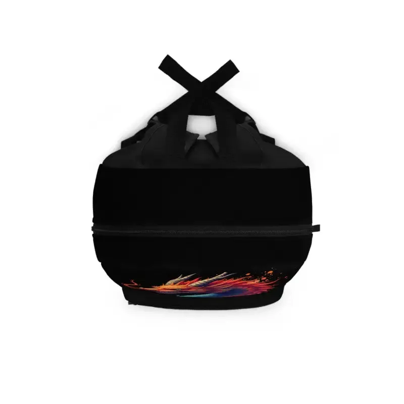 Colorful Dragon Backpack Ignite Mythical Vibes