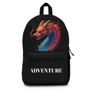 Colorful Dragon Backpack Ignite Mythical Vibes