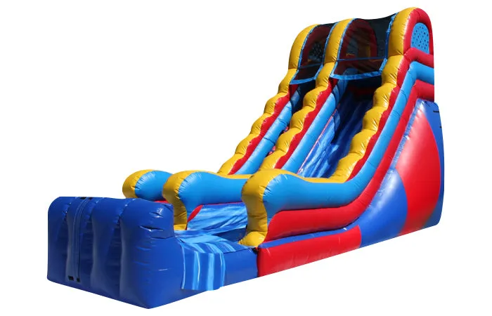 Colorful Inflatable Slide - 18 FT