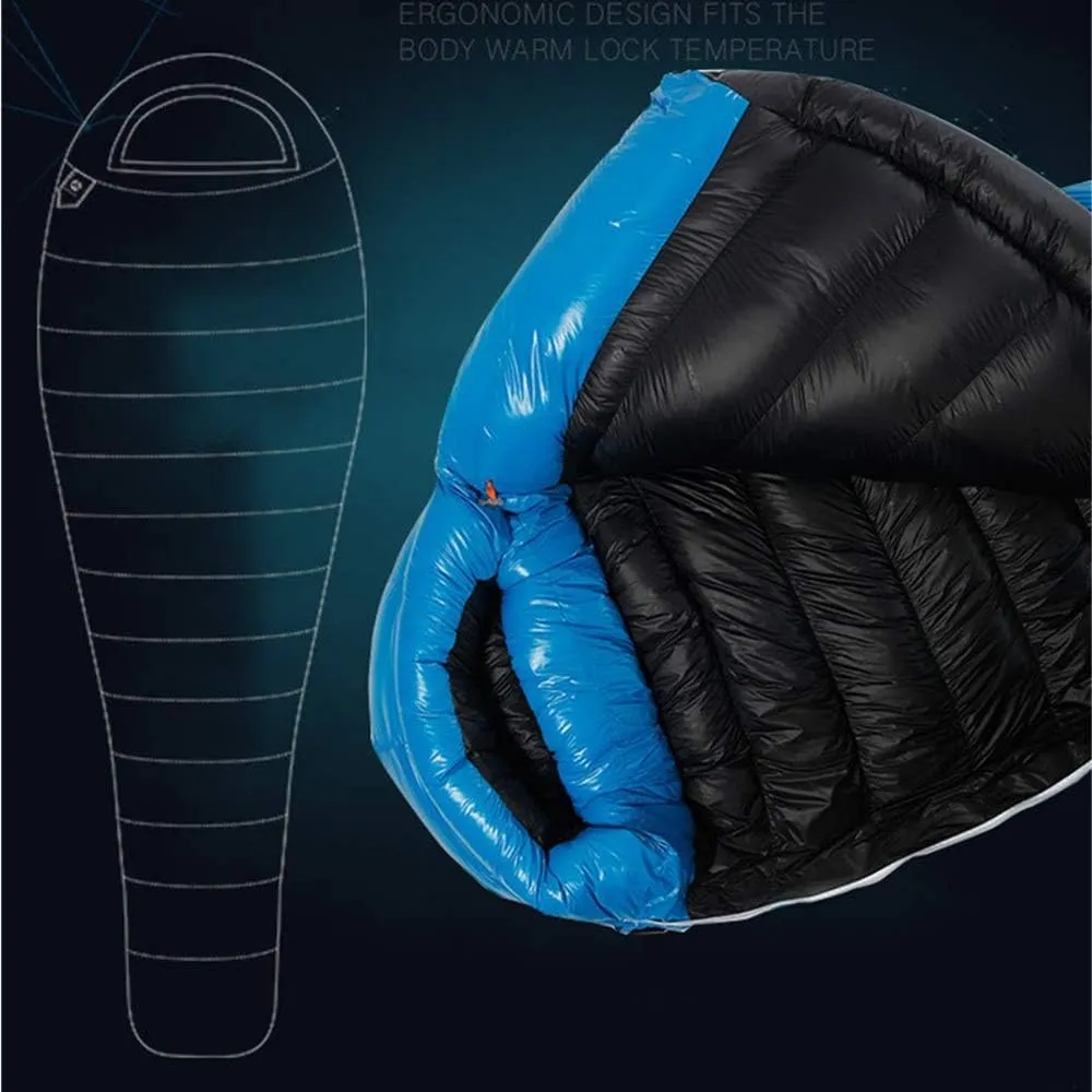 Comfy Sleeping Bag Adult Mummy Sleeping Bag Sleeping Bag Camping Winter Sleeping Bag Lightweight Warm Waterproof Portable for Backpacking and Traveling Outdoor Activities Indoor & Outdoor Use
