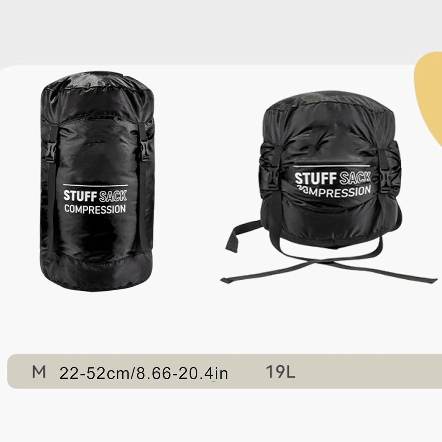 Compression Sack for Sleeping Bag - Quick-Dry Stuff Sacks for Backpacking,Lightweight Breathable Reusable Outdoor Gear for Hiking Supplies Camping Travel