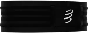 COMPRESSPORT Free Belt Pro - Ergonomic - Ultralight - 6hrs of Autonomy - No Swinging - Large Compartment - Black