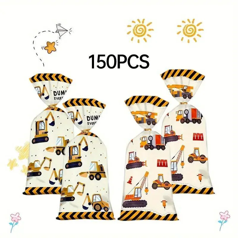 Cookie Candy Bags Party Supplies 150PCS