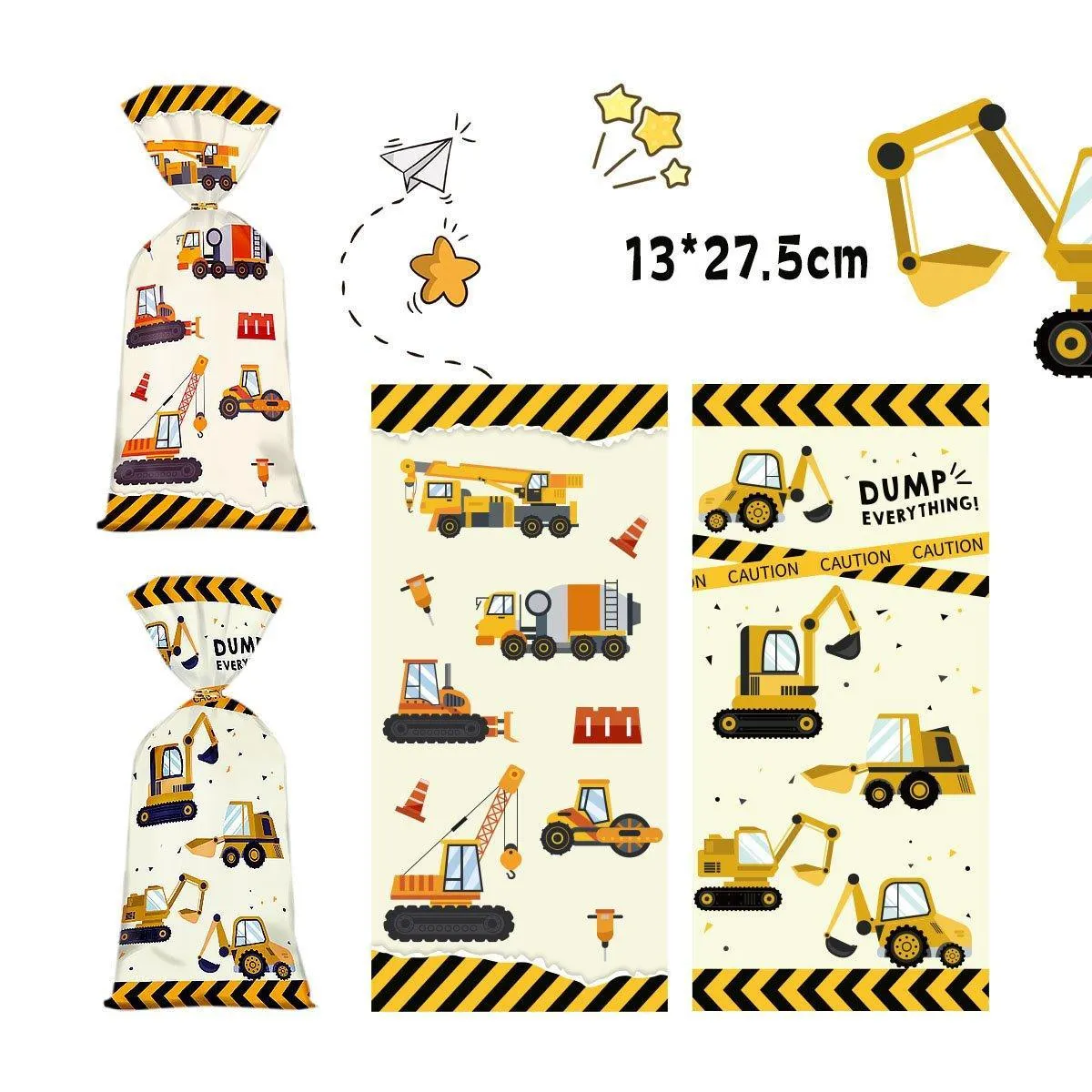 Cookie Candy Bags Party Supplies 150PCS