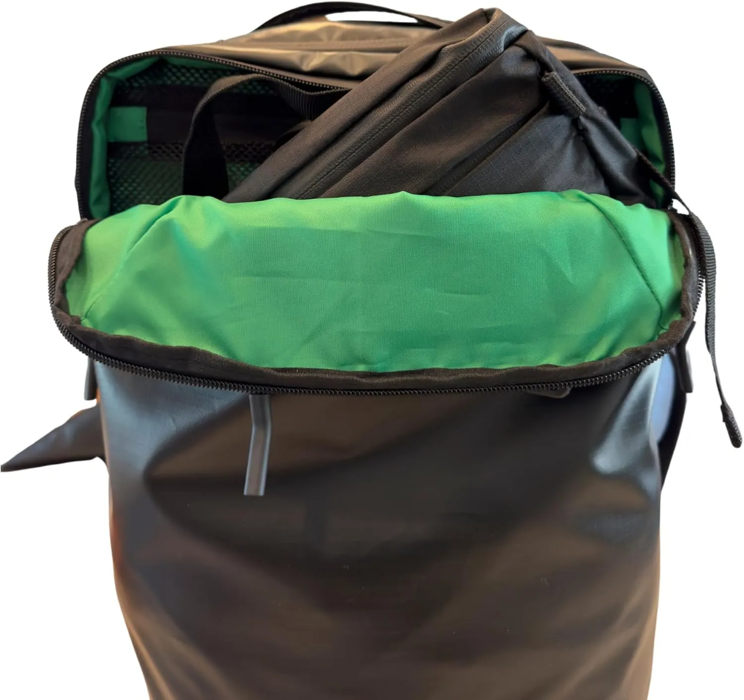 COR Surf Carry On Travel Backpack | Island Hopper 2.0 Ultralight Ariline Approved Personal Item Backpack| 28L Matte Black Waterproof Edition - FREE S-Clip Included