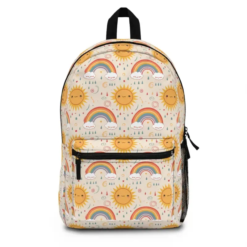 Cozy Lightweight Rainbows Backpack to Carry Sunshine