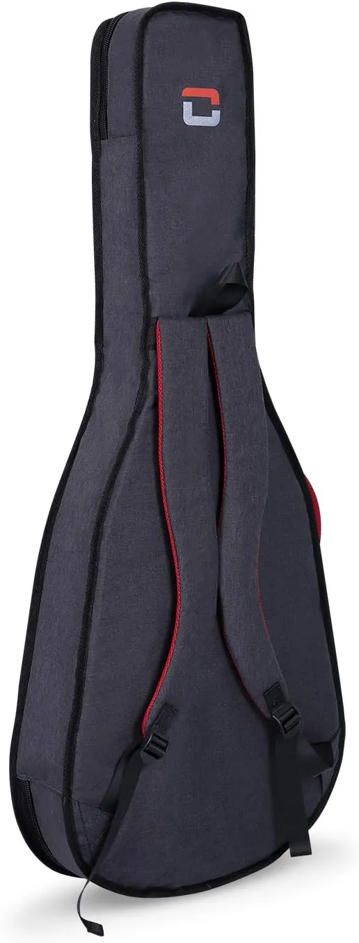 Crossrock 10mm Padded Backpack Style 4/4 Classical Guitar bag (CRSG107CDG)