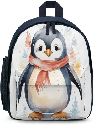 Cute Cartoon Penguin Travel Backpack Casual Bag Lightweight Hiking Backpacks for Business, Travelling, Hiking