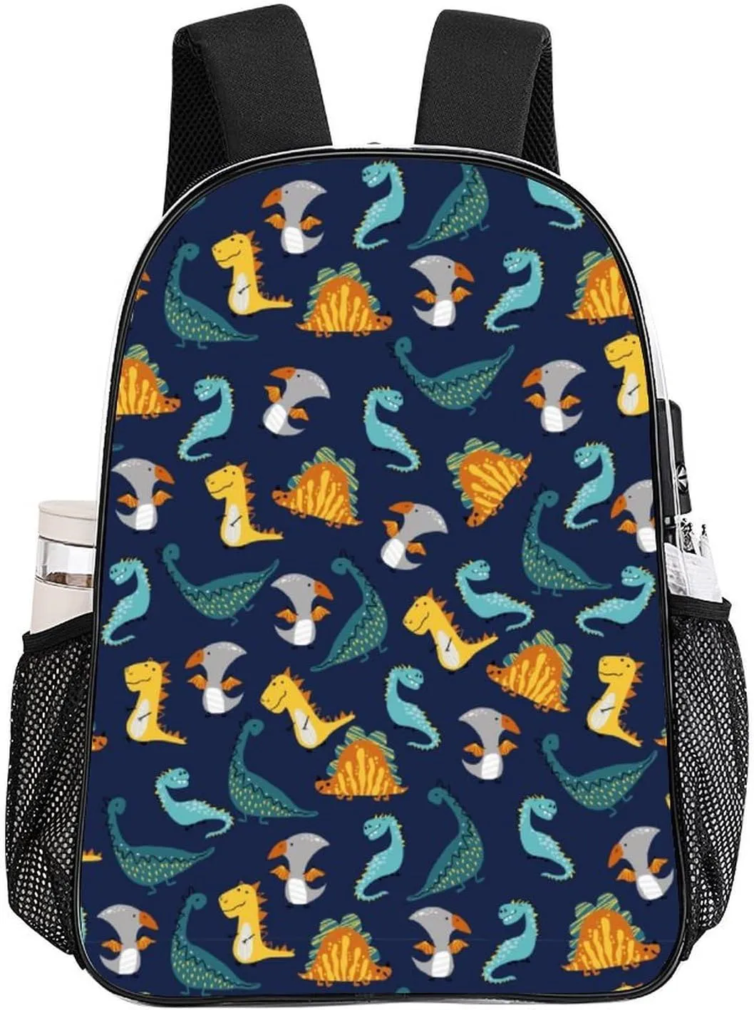Cute Dinosaur Cartoon Clear Backpacks PVC Transparent Laptop Backpack Multipurpose Double Shoulder Bag for Men Women Gifts