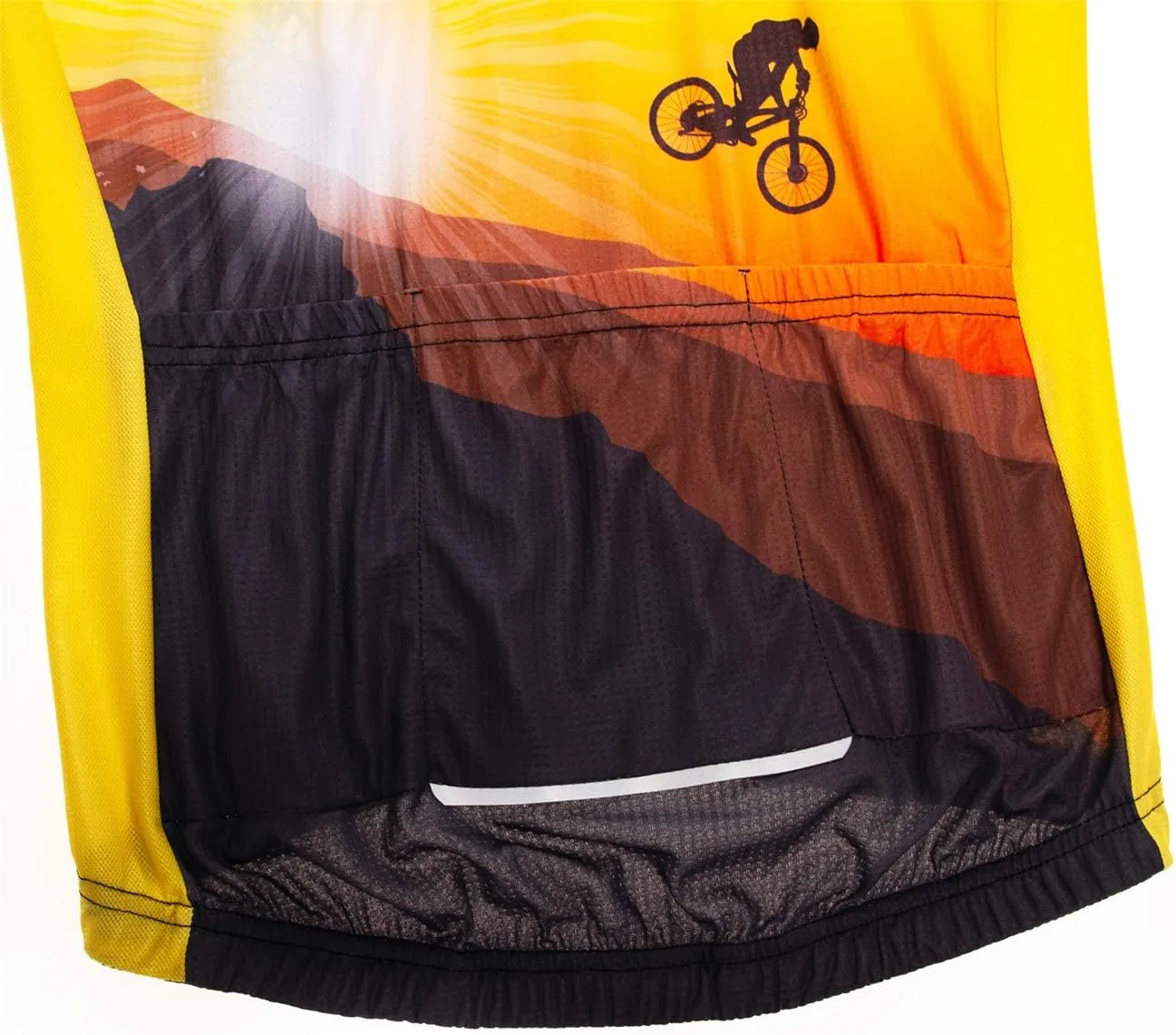 Cycling Jerseys Men,Mountain Bike Jersey Summer Short Sleeve Breathable Bicycle Tops Riding Bike Shirts Quick Dry