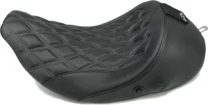Danny Gray 21-418DIAAIR Airhawk Bigseat Backrest Solo Seat - Double Diamond Stitch with Charcoal Gray Thread