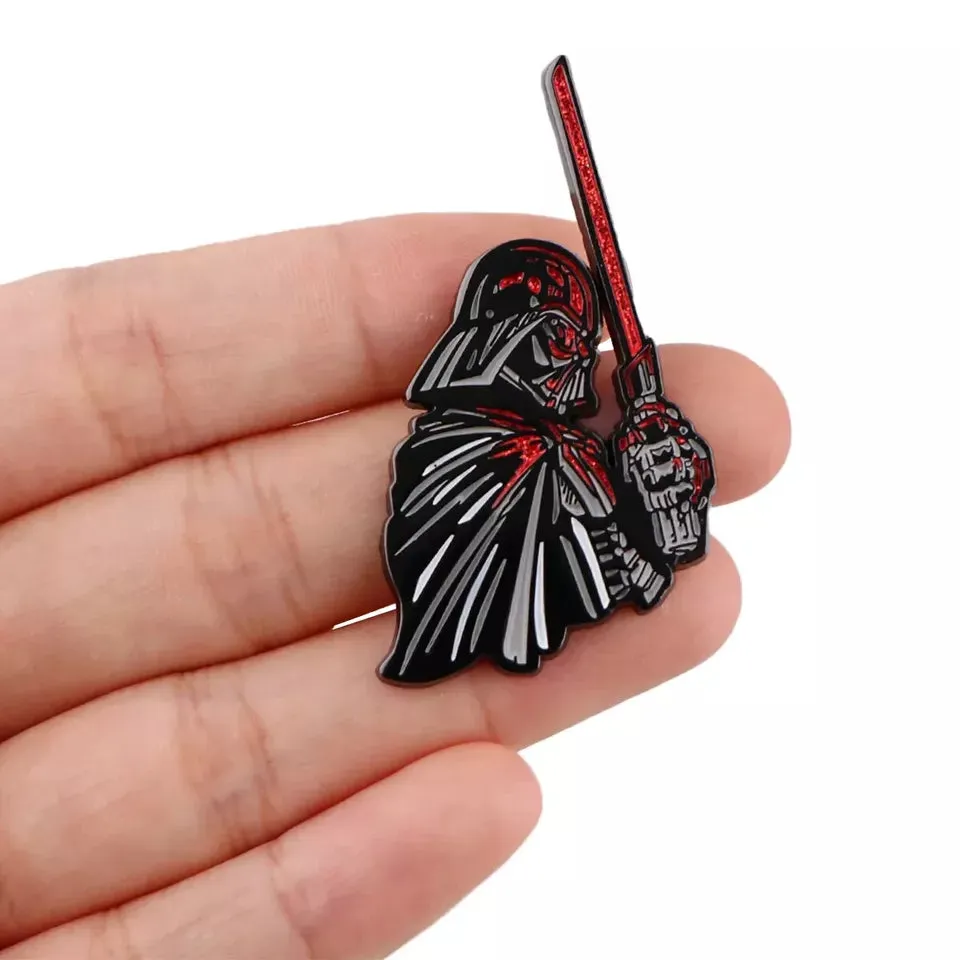 Darth Vader Pin Cartoon Badge