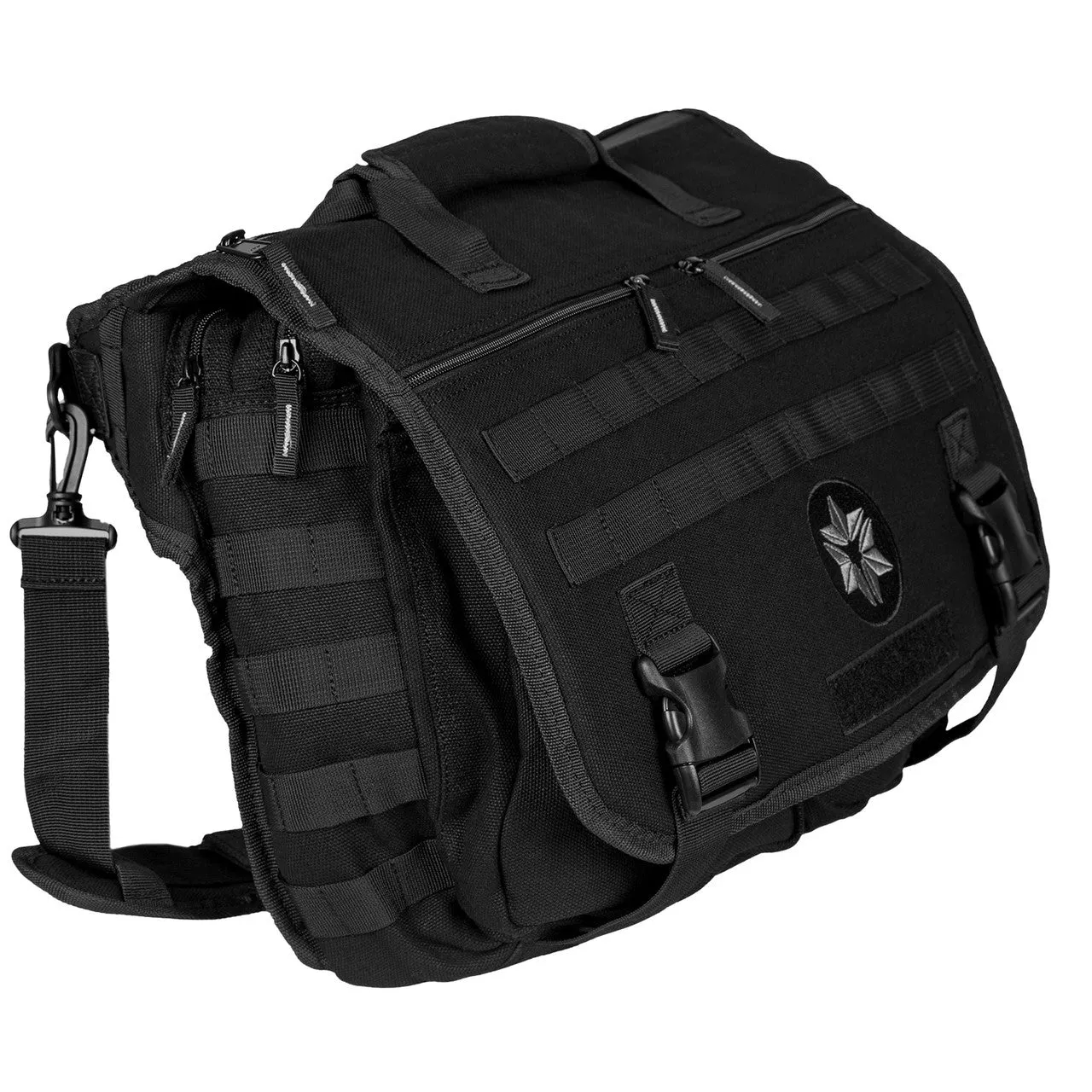 Datsusara Hemp Covert Emisarry Bag Black