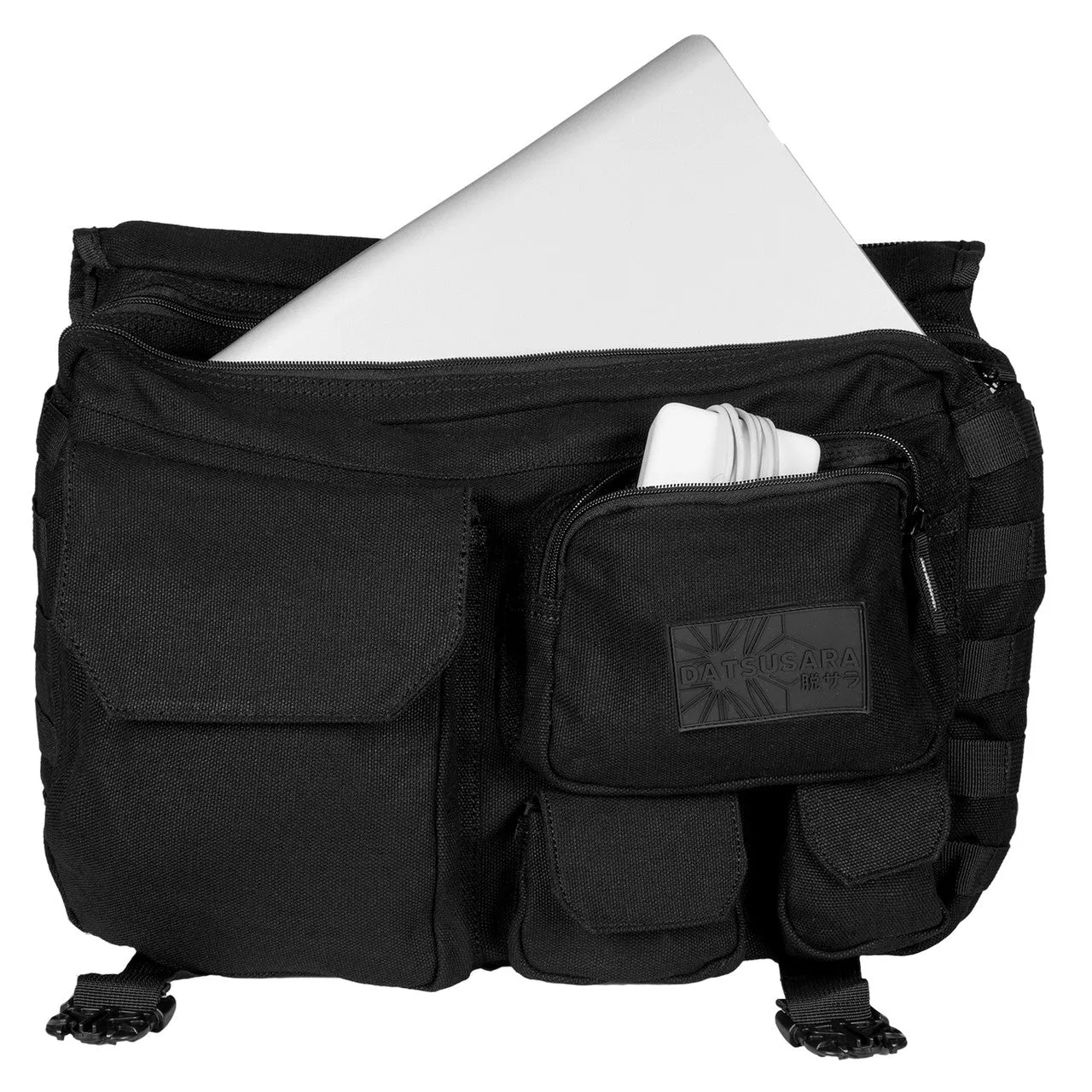 Datsusara Hemp Covert Emisarry Bag Black