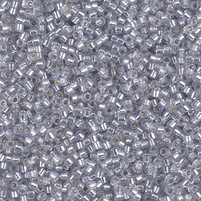 DB 1435, Lavender Cloud-Silver Lined-Transparent - Miyuki Delica Beads - Size 11 - 5 grams - Japanese Cylinder Beads - Retail & Wholesale