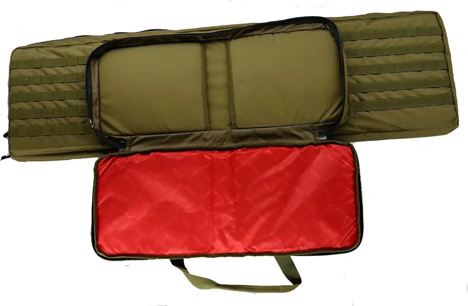 DDT Death Dealer Tactical Padded Double Long Rifle Pistol Case USA Veteran Owned w/Backpack Straps - Lockable