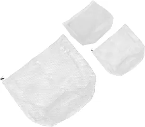 DECHOUS 3Pcs Thickened Mesh Clothes Wash Bag Fine and Coarse Laundry Bags for Machine Washing Capacity Storage for Delicate Garments for Home and Travel