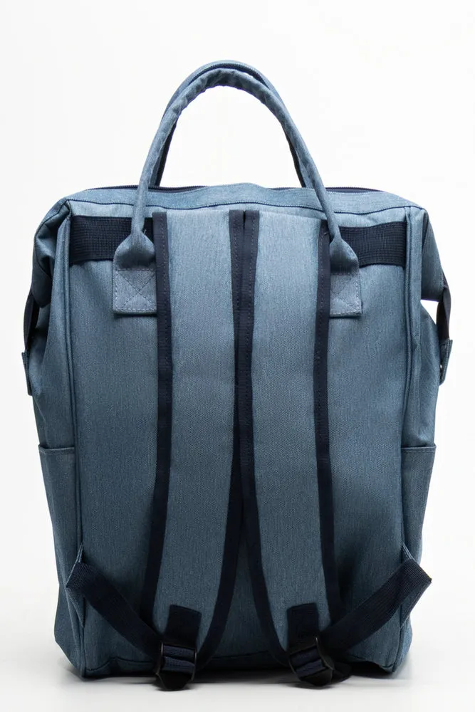 Denim Backpack Blue