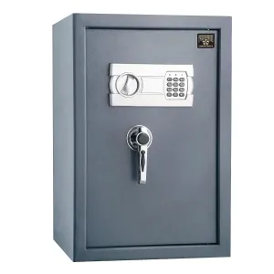 Digital Safe - Home or Office Locked Box for Money, Handguns, Jewelry, and Important Documents by Paragon Safes (Dark Gray)