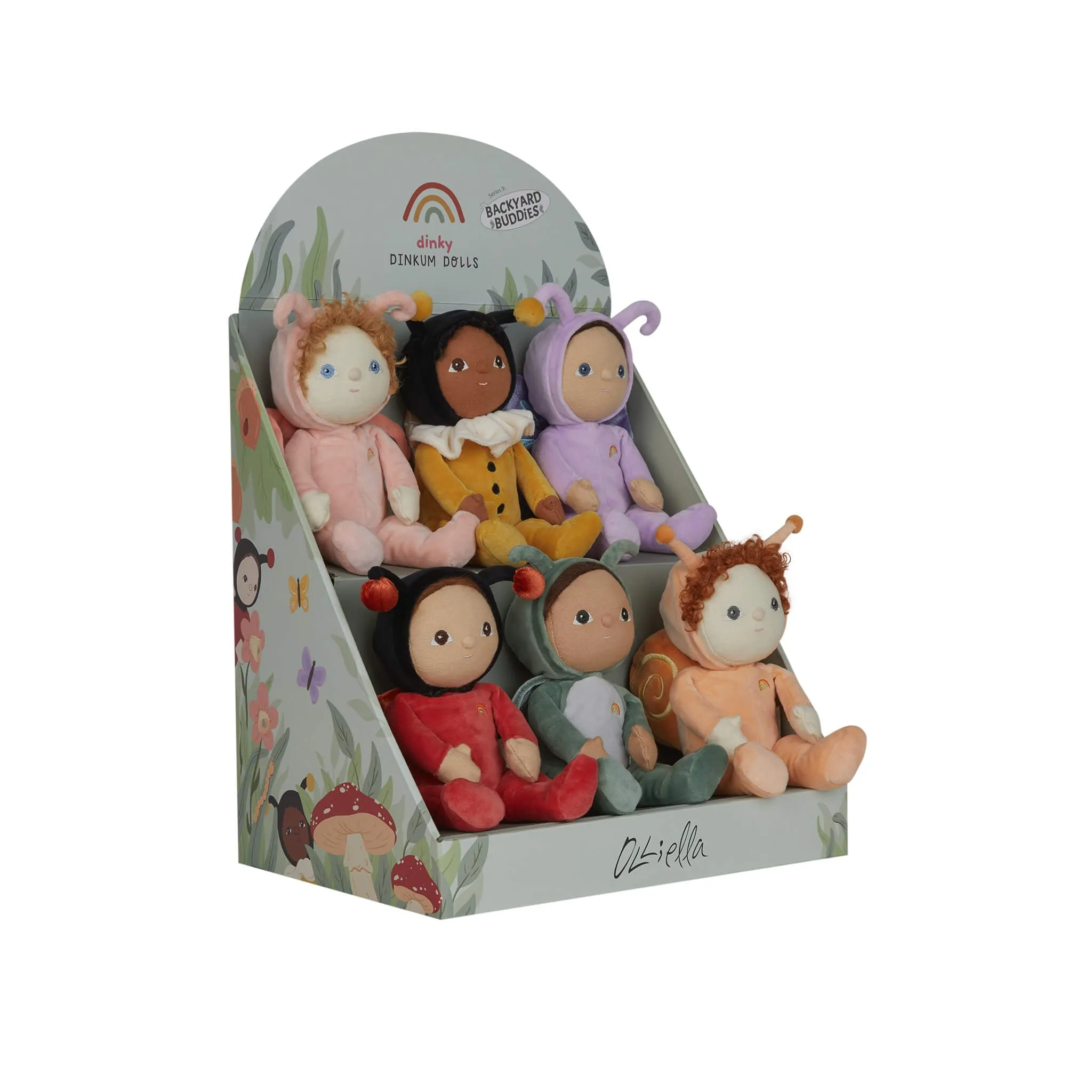 Dinky Dinkum Dolls | Backyard Buddies Multi | Olli Ella | PREORDER