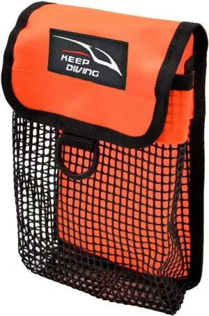 Diving Reel Bolt Snap Marker Buoy Storage Mesh Gear Bag Equipment Holder Carry Buoy For Carrier Mesh Bag Pac