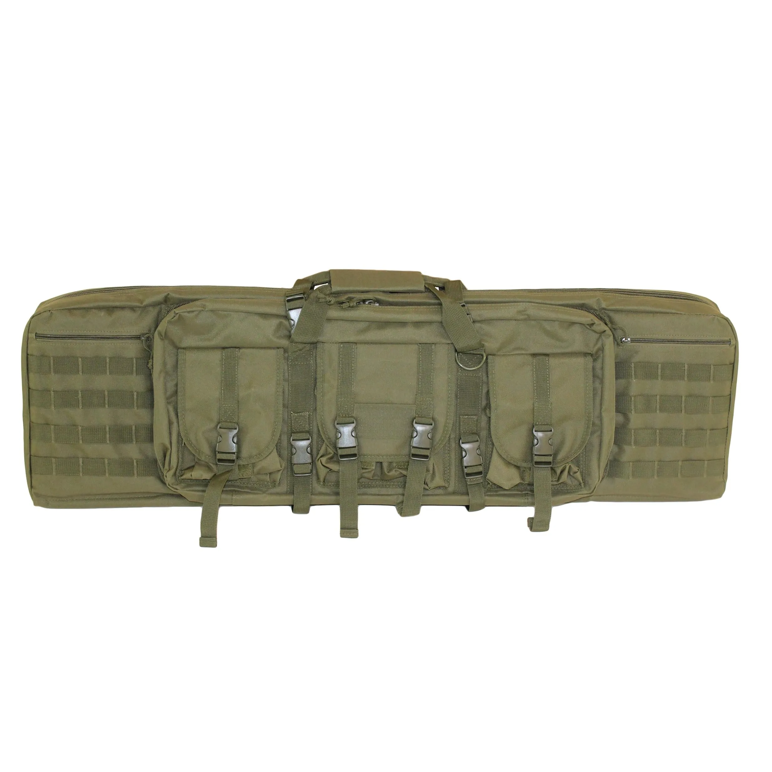 Double Carbine Case-green-42 In