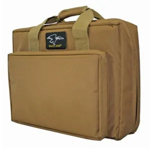 Double Discreet Square Case - 16", Coyote Brown