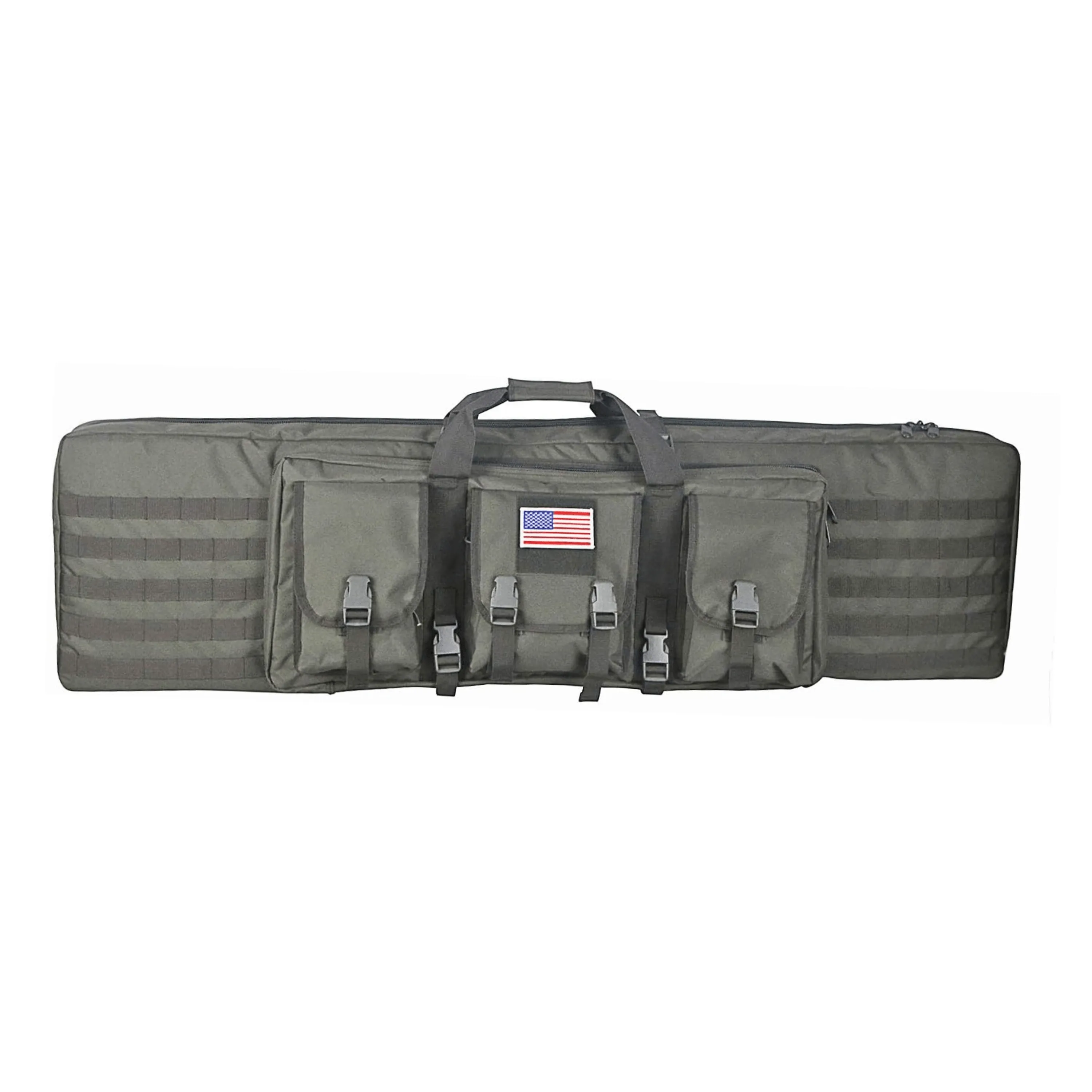 Double Rifle Case Long Rifle American Classic Tactical Gun Bag 42-Inch