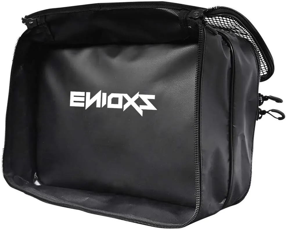 Double Sided PVC Mesh Tackle Bags Wallet LARGE | Heavy Duty Compact Water-Resistant Tarpaulin Fish Grab Bag | Garage Drawer Oraganizer Storage | Zipped Mesh Open Top with Optimal Drainage