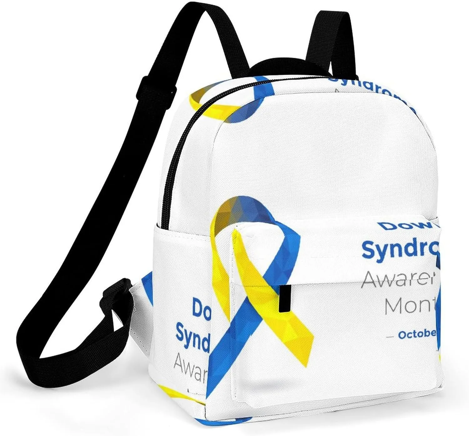 Down Syndrome Awareness Month Backpacks Laptop Mini Backpacks for Women Travel Shoulder Bag Bookbag Rucksack Daypack 10 Inch