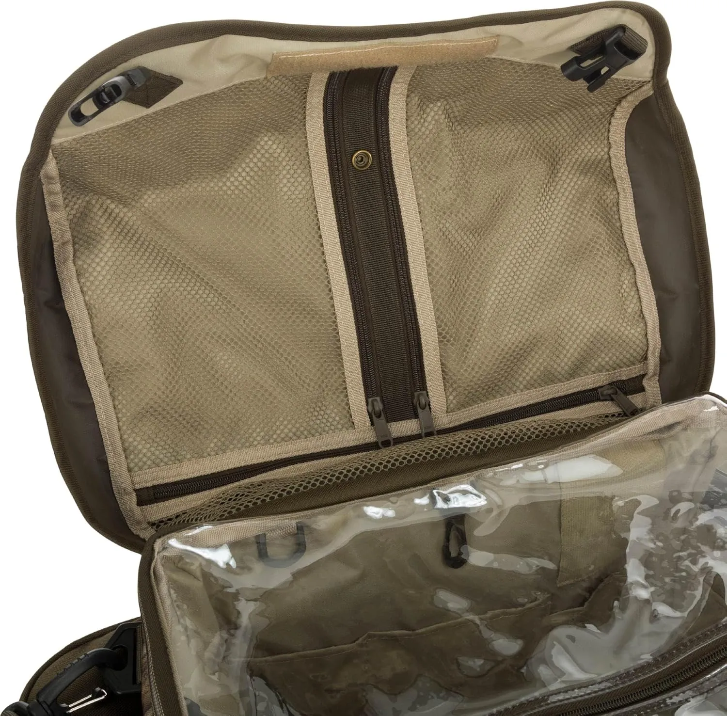 Drake Waterfowl Men's Blind Hunting Camo Duffle Range Gear Bag with Adjustable Shoulder Strap