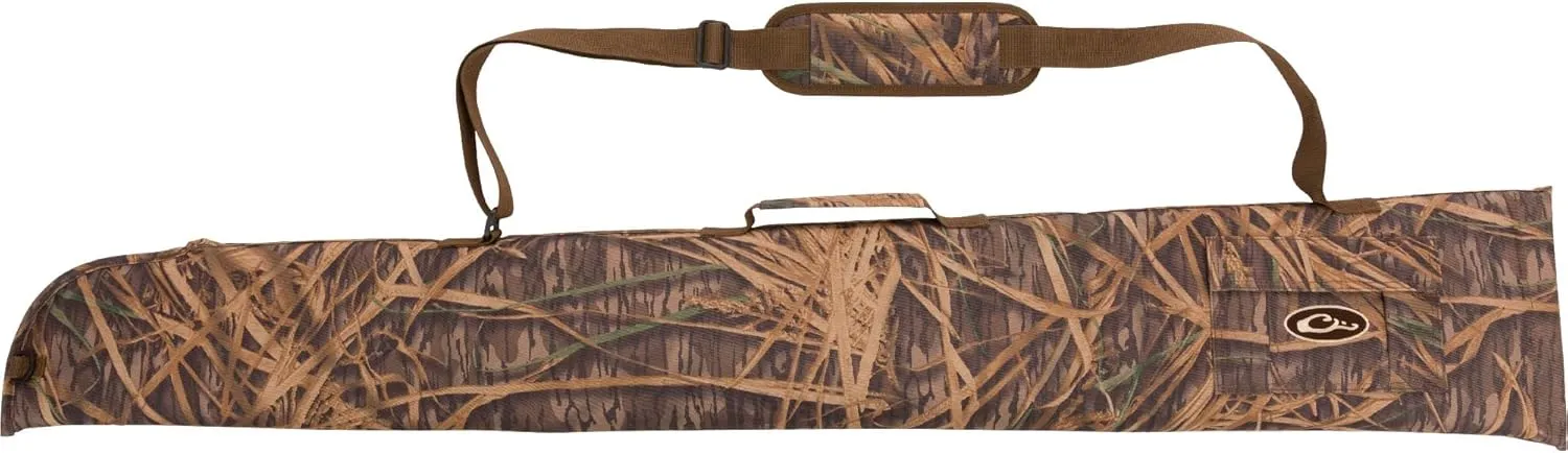 Drake Waterfowl® Side-Opening Soft Gun Case - Water Resistant, Adjustable Strap, Choke Tube Pocket - Tactical Shotgun Case