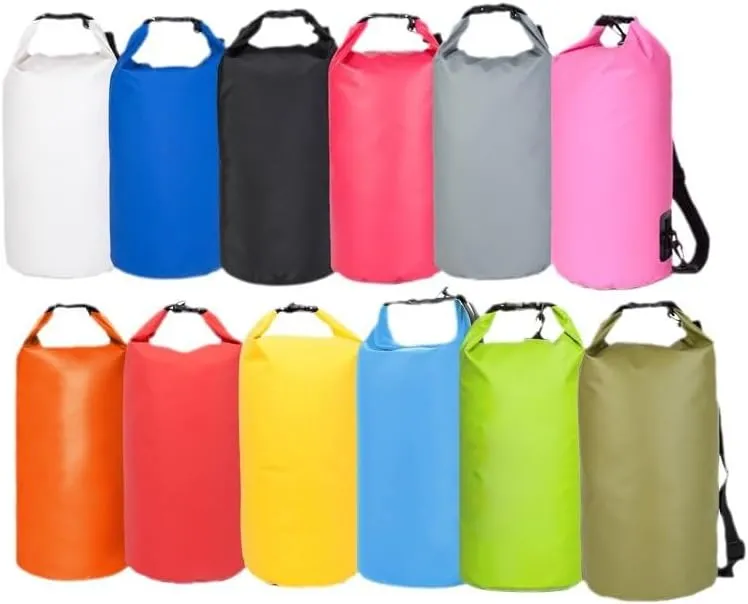 Dry Bag Waterproof Backpack 2L-100L - Floating Dry Sack for Swimming, Beach, Kayaking (Multiple Colors/Sizes) - PVC Coated Marine-Grade Protection (Red, 40L)
