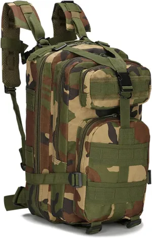 DTKJ Outdoor Military Rucksacks Nylon 30L Waterproof Tactical Backpack Sports Camping Hiking Trekking Fishing Hunting Bags