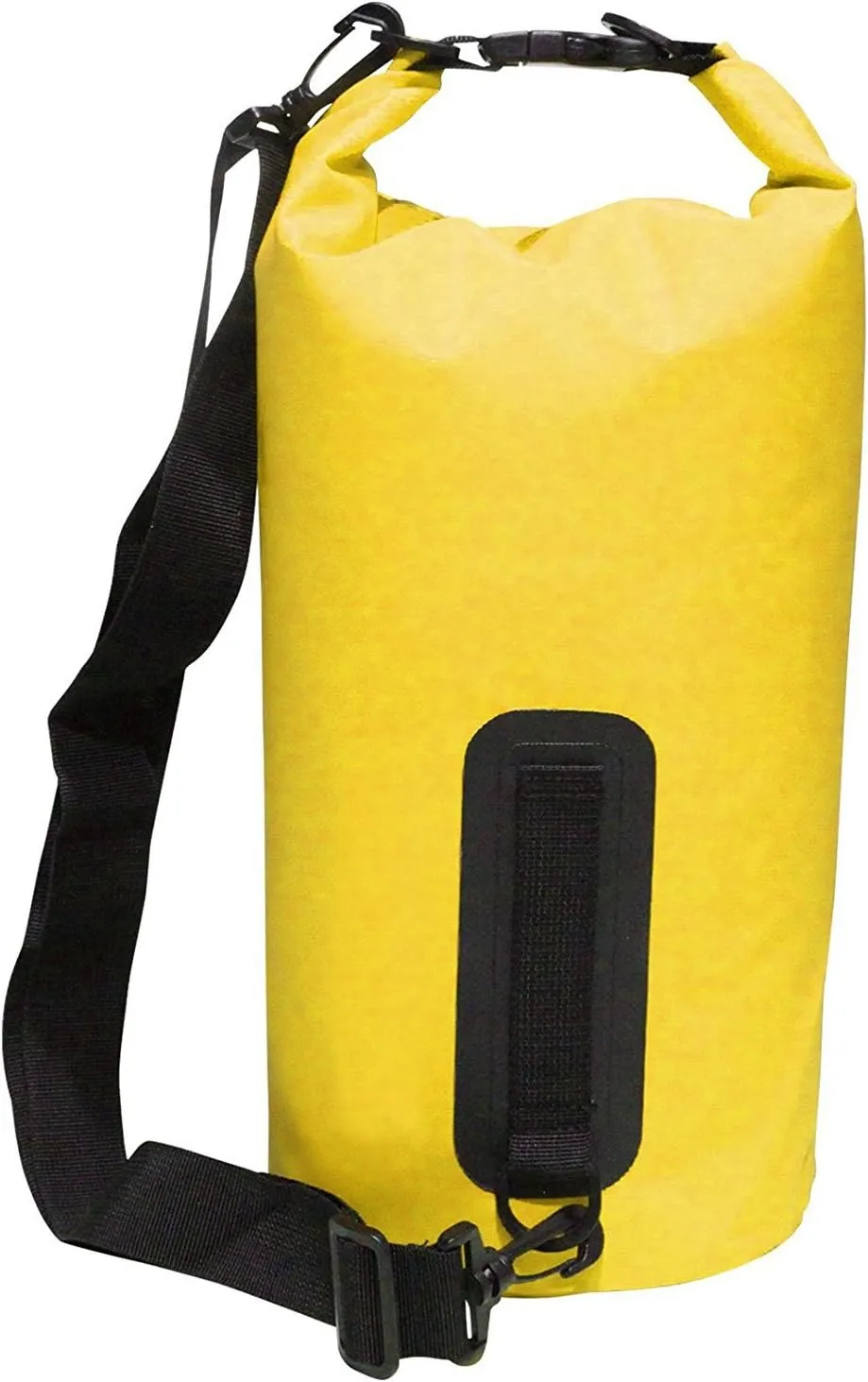 Eevelle Waterproof Dry Bag - 15L, Keeps Gear Dry for Boating, Camping, Kayaking, Fishing, Hiking Dry Sack - Floating, Marine Grade Dry Storage Bag (Yellow)