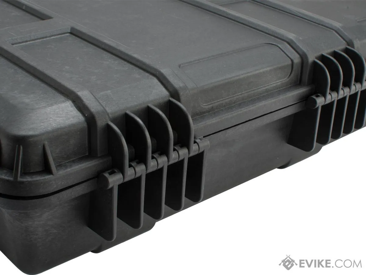EMG Transporter Lockable 42" Hard Case w/ low-profile wheels & PnP foam (Color: Desert Tan)