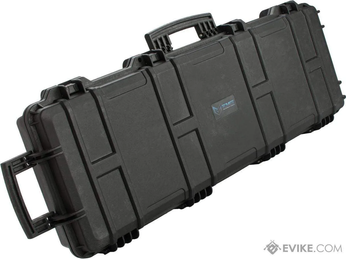 EMG Transporter Lockable 42" Hard Case w/ low-profile wheels & PnP foam (Color: Matte Black)
