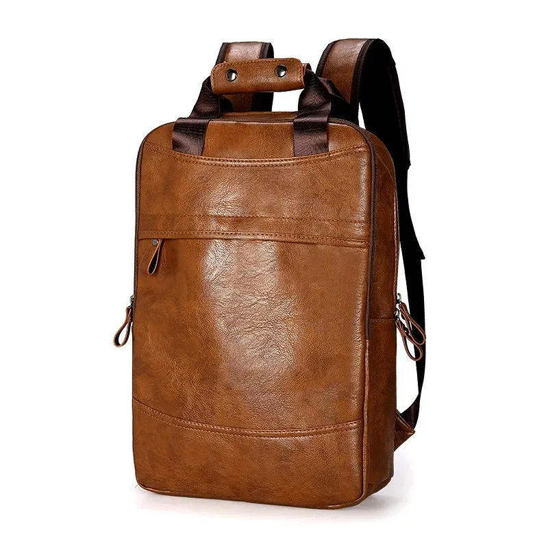 EUGENIO | Men's Leather Rucksack for Office