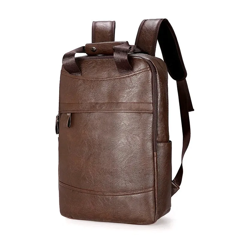 EUGENIO | Men's Leather Rucksack for Office