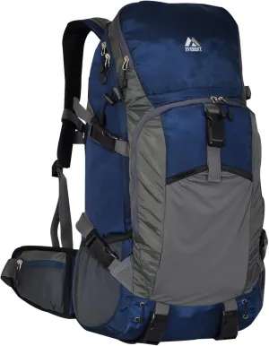 Everest Expedition Hiking Pack, Navy/Gray, One Size